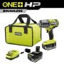 RYOBI ONE+ HP 18V Brushless Cordless 4-Mode 1/2 in. High Torque Impact Wrench Kit with (2) 4.0 Ah Batteries and Charger - Image 1