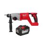 Milwaukee M18 18V Lithium-Ion Brushless Cordless 1 in. SDS-Plus D-Handle Rotary Hammer & High Output 12.0Ah Battery - Image 1