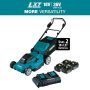 Makita 18V X2 (36V) LXT Lithium-Ion Cordless 19 in. Walk Behind Lawn Mower Kit w/4 batteries (4.0Ah) - Image 2