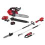 Milwaukee M18 FUEL 14 in. Top Handle 18V Lithium-Ion Brushless Cordless Chainsaw 8.0 Ah Kit & M18 FUEL Pole Saw with QUIK-LOK - Image 1