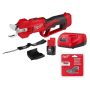 Milwaukee M12 12V Brushless Cordless Brushless Cordless Pruner Kit with Replacement Blades, 2.0 Ah Battery, and Charger - Image 2