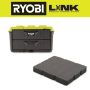 RYOBI LINK 2-Drawer Modular Tool Box with LINK Drawer Tool Box Customizable Foam Insert - Image 1