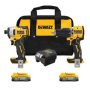 DEWALT 20V MAX Lithium-Ion Cordless 2-Tool Combo Kit with (2) POWERSTACK 1.7Ah Batteries and Charger - Image 1