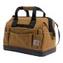Carhartt 16 in. Brown Molded Base Heavyweight Tool Bag OS - Image 1