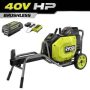 RYOBI 40V HP Brushless 12-Ton Kinetic Battery Electric Log Splitter Kit - 4.0Ah Battery and Charger Included - Image 1