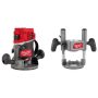 Milwaukee M18 FUEL 18V Lithium-Ion Cordless Brushless 1/2 in. Router (Tool-Only) with Additional Plunge Base - Image 1