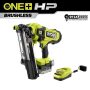 RYOBI ONE+ HP Brushless Cordless 21° Framing Nailer Kit with 4.0 Ah HIGH PERFORMANCE Battery and Charger - Image 1