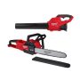 Milwaukee M18 FUEL 120 MPH 450 CFM 18V Lithium-Ion Brushless Cordless Handheld Blower w/M18 FUEL 16 in. Chainsaw (2-Tool) - Image 1