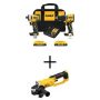 DEWALT ATOMIC 20V MAX Lithium-Ion Cordless 2-Tool Combo Kit and 4.5 in. - 5 in. Angle Grinder w/(2) 2Ah Batteries and Charger - Image 1
