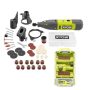 RYOBI 12V Cordless Rotary Tool Kit with Rotary Tool 29-Piece Sanding and Polishing Kit (For Wood, Metal and Plastic) - Image 1