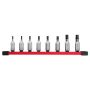Milwaukee 3/8 in. Drive SAE Hex Bit Socket Set (8-Piece) - Image 1
