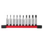 Milwaukee 1/4 in. Drive SAE Hex Bit Socket Set (10-Piece) - Image 1