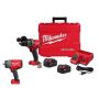 Milwaukee M18 FUEL 18V Lithium-Ion Brushless Cordless 1/2 in. Hammer Drill Driver Kit with M18 FUEL High-Torque Impact Wrench - Image 1