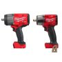 Milwaukee M18 FUEL 18V Lithium-Ion Brushless Cordless 1/2 in. Impact Wrench with Mid Torque Impact Wrench (2-Tool) - Image 1