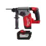 Milwaukee M18 FUEL 18V Lithium-Ion Brushless Cordless 1 in. SDS-Plus Rotary Hammer w/High Output 12.0Ah Battery - Image 1