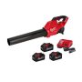 Milwaukee M18 FUEL 120 MPH 450 CFM 18-Volt Lithium-Ion Brushless Cordless Handheld Blower Kit w/(3) 8.0 Ah Battery, Rapid Charger - Image 1