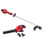 Milwaukee M18 FUEL 18V Brushless Cordless 17 in. Dual Battery Straight Shaft String Trimmer w/Dual Battery Blower (2-Tool) - Image 1