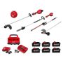 Milwaukee M18 FUEL 18V Cordless 17 in. String Trimmer, Pole Saw, (2) QUIK-LOK Attachments, .105 Line, (6) Battery, (2) Charger - Image 1
