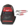 Milwaukee 6 in. and 10 in. Jobsite Backpack with Straight-Jaw Pliers Set (2-Piece) - Image 1