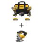 DEWALT 20V MAX Lithium-Ion Cordless 2-Tool Combo Kit and 20V MAX Cordless Jig Saw with (2) POWERSTACK 1.7Ah Batteries & Charger - Image 1
