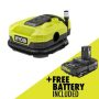 RYOBI ONE+ 18V Cordless Dual Function Inflator/Deflator with 2.0 Ah Lithium-Ion Battery - Image 1