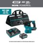 Makita 40V max XGT Brushless Cordless 13/16 in. Rotary Hammer Kit w/Extractor, AFT, AWS Capable (2.5Ah) - Image 1