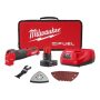 Milwaukee M12 FUEL 12V Lithium-Ion Cordless Oscillating Multi-Tool Kit w/4.0Ah Battery, Charger and Oscillating Tool Blades(2-Pk) - Image 1
