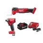 Milwaukee M18 FUEL SURGE 18V Lithium-Ion Brushless Cordless 1/4 in. Hex Impact Driver & Oscillating Multi-Tool & 8.0Ah Starter Kit - Image 1