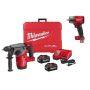 Milwaukee M18 FUEL 18V Lithium-Ion Brushless 1 in. Cordless SDS-Plus Rotary Hammer Kit with M18 FUEL Mid-Torque Impact Wrench - Image 1