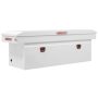 Weather Guard 72 in. White Steel Full Size Deep Crossover Truck Tool Box - Image 1