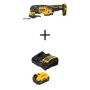 DEWALT ATOMIC 20V MAX Lithium-Ion Cordless Brushless Oscillating Multi Tool with 20V MAX XR 5 Ah Battery Pack and Charger - Image 1