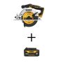 DEWALT 20V MAX Lithium-Ion Cordless Brushless 6-1/2 in. Sidewinder Style Circular Saw with 20V MAX Premium 3.0Ah Battery Pack - Image 1