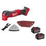 Milwaukee M18 FUEL 18V Lithium-Ion Cordless Brushless Oscillating Multi-Tool w/(2) 6 Ah FORGE Batteries - Image 1