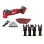 Milwaukee M18 FUEL 18V Lithium-Ion Cordless Brushless Oscillating Multi-Tool (Tool-Only) with 1-3/8 in. Blade Set (4-Piece) - Image 1