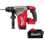 Milwaukee M18 FUEL 18V Lithium-Ion Brushless Cordless SDS-Plus 1-1/8 in. Rotary Hammer Drill w/HIGH OUTPUT XC 8.0 Ah Battery - Image 1