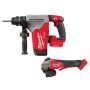 Milwaukee M18 FUEL 18V Lithium-Ion Cordless SDS-Plus 1-1/8 in. Rotary Hammer Drill (Tool-Only) with 4-1/2 in./5 in. Grinder - Image 1