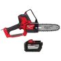 Milwaukee M18 FUEL 8 in. 18V Lithium-Ion Brushless Electric Battery Chainsaw HATCHET Pruning Saw with 12.0 Ah Battery - Image 1
