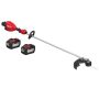 Milwaukee M18 FUEL 18V Brushless Cordless 17 in. Dual Battery Straight Shaft String Trimmer w/(2) 12.0 Ah High Output Batteries - Image 1