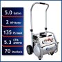 California Air Tools 5020W 5-Gal. 2 Horsepower, Ultra-Quiet and Oil-Free Rugged Electric Air Compressor 110-Volt - Image 1