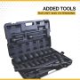 Klutch Jumbo Ratchet and Impact Socket Set, 21-Pcs., 3/4in. Drive, Deep, SAE - Image 1