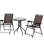 3-Piece Metal Outdoor Bistro Set - Image 1