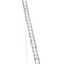 Werner 36 ft. Aluminum Extension Ladder (34 ft. Reach Height) w/ 250 lb. Load Capacity Type I Duty Rating - Image 1